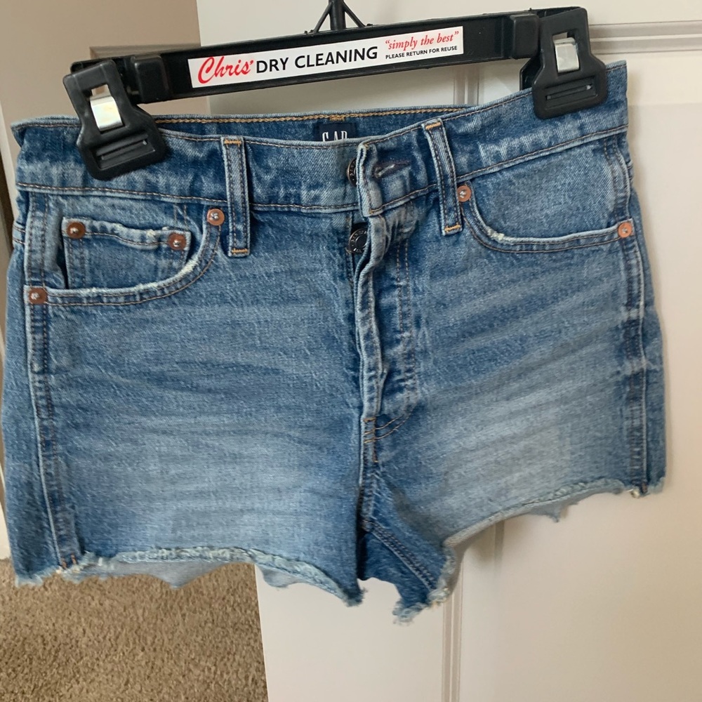 Gap Frayed Jean Shorts